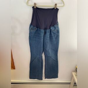 Old navy maternity flare leg full panel size 14